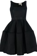 Lanvin Flared Sleeveless Dress
