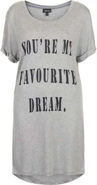 Topshop Favourite Dream Nightshirt - Lyst