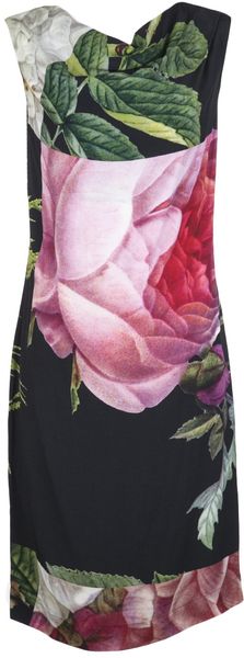 Vivienne Westwood Anglomania Floral Dress - Lyst
