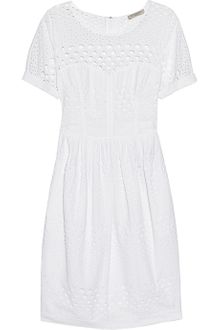 Burberry Brit Broderie Anglaise Cotton Dress - Lyst