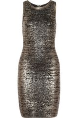 Michael by Michael Kors Coated-Bandage Dress