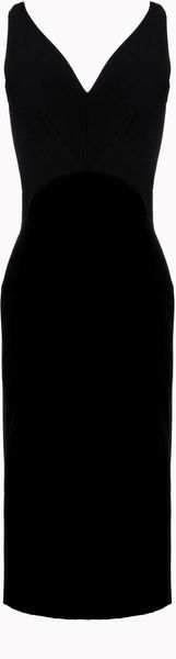 Stella McCartney Wool and Velvet Gown - Lyst