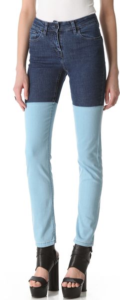 Surface To Air Horizontal Super Skinny Jeans - Lyst