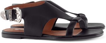 H&M Leather Sandals - Lyst