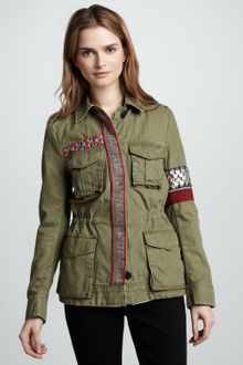 Sachin & Babi Denham Embroidered Cargo Jacket - Lyst