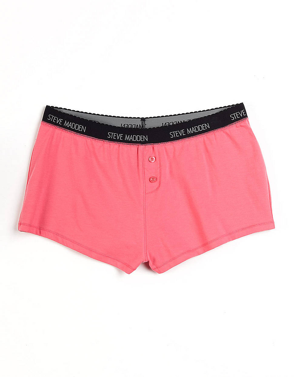 Steve Madden Boyfriend Briefs Sleep Shorts in Pink (passion fruit ...