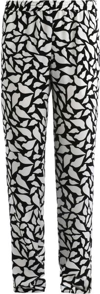 Diane Von Furstenberg Lola Lips Print Trousers - Lyst