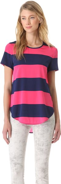 DKNY Shirt-Tail Blouse - Lyst