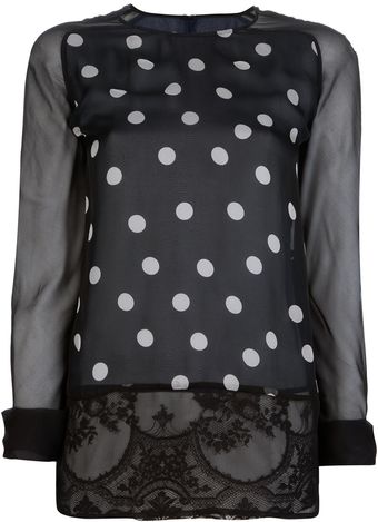 Haider Ackermann Sheer Blouse - Lyst