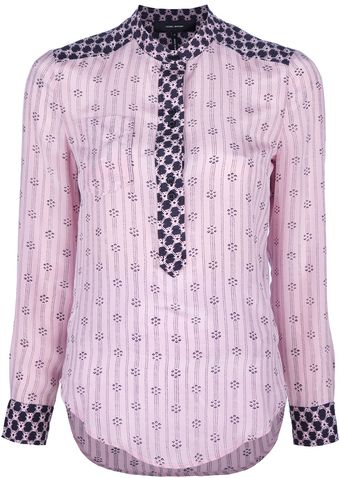 Isabel Marant Printed Shirt - Lyst