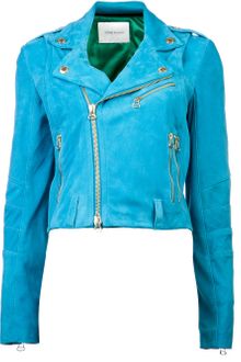 Pierre Balmain Boxy Biker Jacket - Lyst
