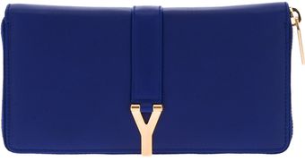 Yves Saint Laurent Zip Fastening Wallet - Lyst