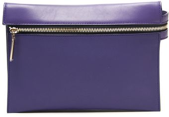 Victoria Beckham Zip Pouch Cross Body Bag - Lyst