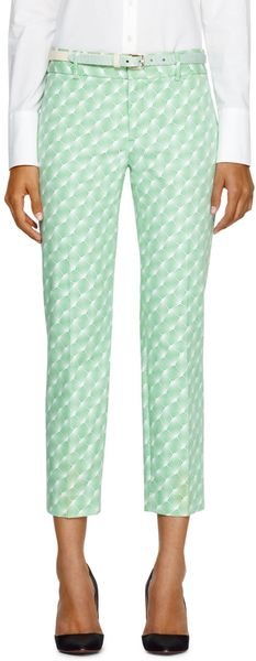 Club Monaco Renay Starkist Print Crop - Lyst