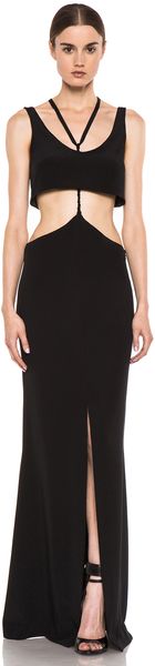 Cushnie Et Ochs Braided Beach Gown in Black - Lyst