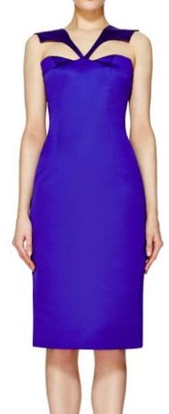 Cushnie Et Ochs Duchess Satin Dress - Lyst