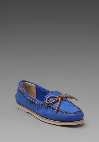 Frye Quincy Tie Boat Shoe - Lyst
