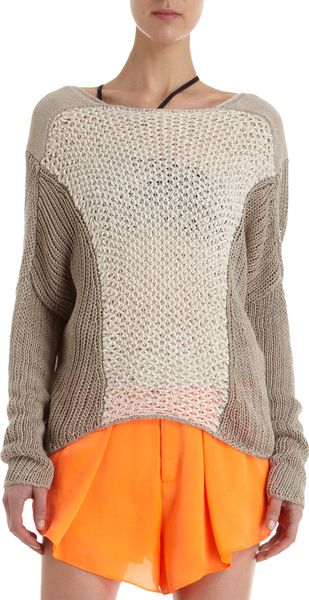 Helmut Lang Veiled Sweater - Lyst