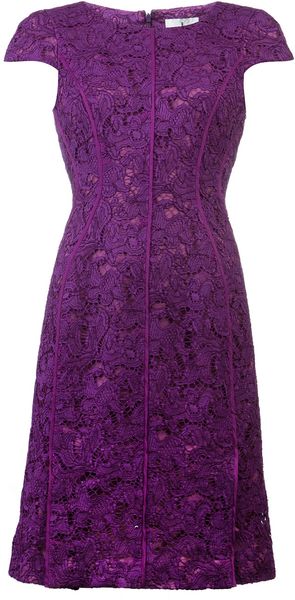 J. Mendel Lace Dress - Lyst