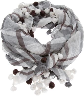 Paolo Pecora Checked Scarf - Lyst