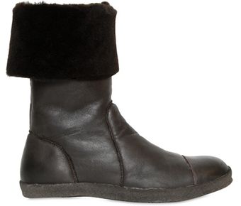 Raparo Shearling Low Boots - Lyst