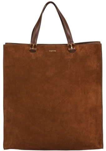 Tom Ford Large Suede Tote - Lyst