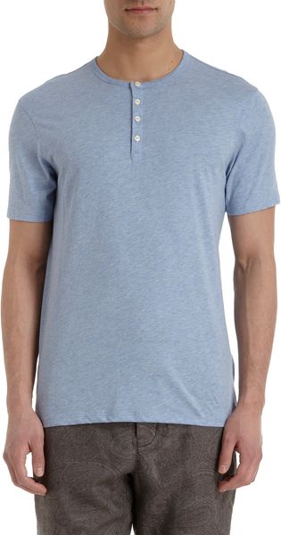 Vince Henley Tee - Lyst