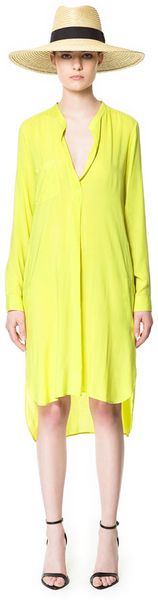 Zara Long Asymmetric Tunic - Lyst