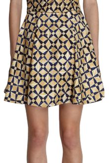 Balenciaga Mosaic Cowl Neck Dress - Lyst