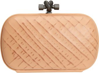 Bottega Veneta Knot Ricamo Rete Clutch - Lyst