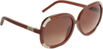 Chloé Rounded Square Frame Sunglasses - Lyst