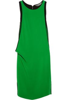 Reed Krakoff Draped Stretch Silkblend Crepe Dress - Lyst