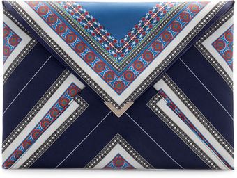 Zara Printed Clutch Bag - Lyst