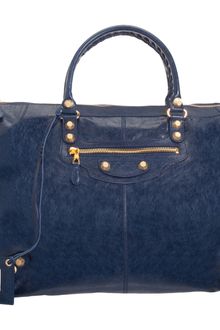 Balenciaga Arena Giant 12 Gold Weekender - Lyst