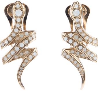 Roberto Cavalli Snake Earrings - Lyst