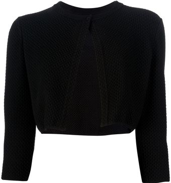 Alaïa Cropped Cardigan - Lyst
