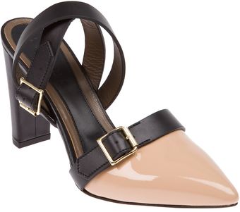 Marni Strappy Pointed Toe Mule - Lyst