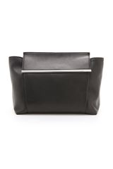 Costume National Fold Over Clutch