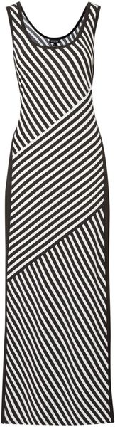 Episode Striped Bias Cut Maxi Dress - Lyst