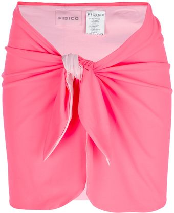 Fisico Tie Fastening Sarong - Lyst