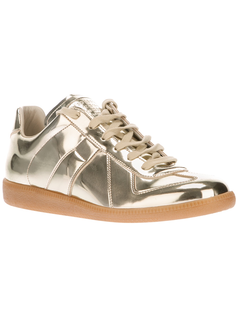 silver margiela sneakers