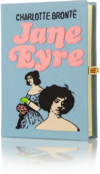 Olympia Le-Tan Jane Eyre Embroidered Clutch - Lyst