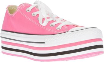 Converse Platform Lace Up Trainer - Lyst