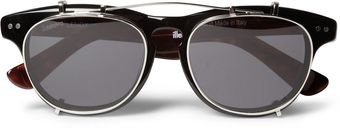 Illesteva Lenox Detachable Front Square Frame Sunglasses - Lyst