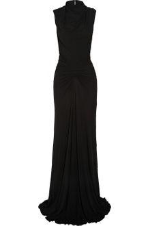 Issa Ruched Stretchcrepe Gown - Lyst