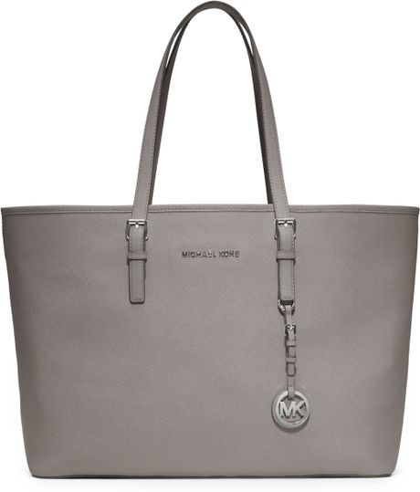 michael kors pearl grey tote