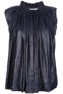 See By Chloé Pleated Blouse - Lyst
