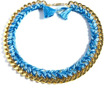 Aurelie Bidermann Brasil Plaited Chain Necklace - Lyst