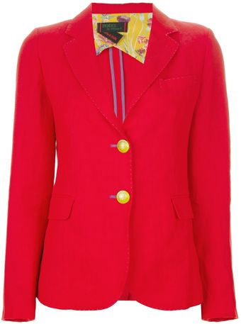 Femme Buttonup Blazer - Lyst