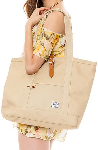 Herschel Supply Co. The Market Xl Tote in Khaki - Lyst